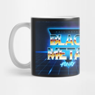 Black Metal Funky Mug